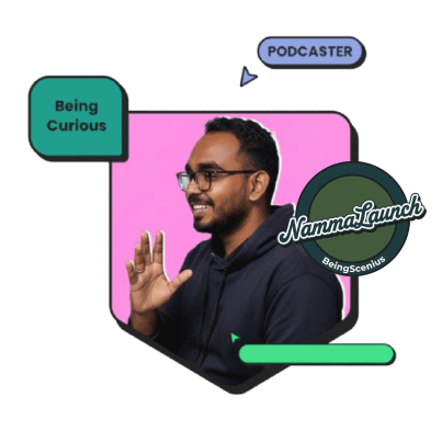 Sriram Selvan hero section